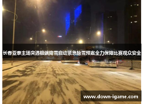 长春亚泰主场突遇极端降雪启动紧急除雪预案全力保障比赛观众安全 长春亚泰主场突遇极端降雪启动紧急除雪预案全力保障比赛观众安全